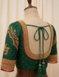Elegant Handmade Aari Work Blouse for Bridal & Party Wear