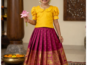 Premium Ethnic Kids Dress (Custom Stiching Only | Fabric Not Included)
